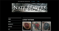 Desktop Screenshot of natebeavers.com